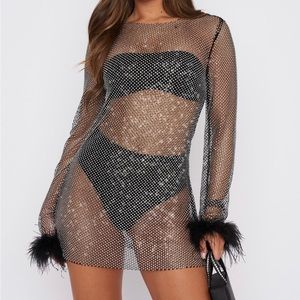 BRAND NEW WITH TAGS White Fox Disco Inferno Dress